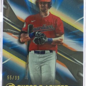 2023 Bowman Inception Chase DeLauter Blue Foil /99 #4 Guardians