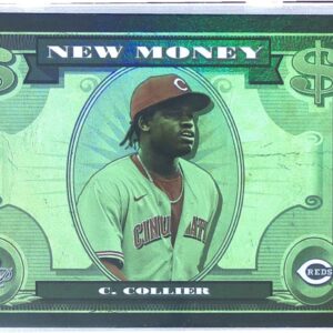 2023 Bowman Platinum Cam Collier #NM-10 Reds New Money