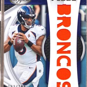 2023 Certified Russell Wilson JSY /199 #POG-18 Broncos Piece of the Game