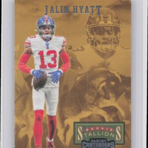 2023 Contenders Jalin Hyatt RC #20 Giants Rookie Stallions