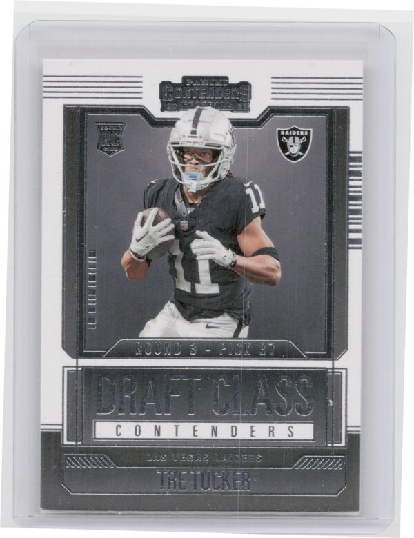2023 Contenders Tre Tucker Draft Class Contenders #21 Raiders