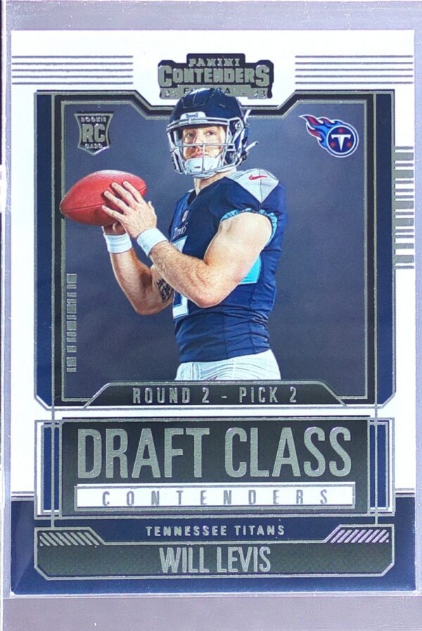 2023 Contenders Will Levis RC #25 Titans Draft Class Contenders