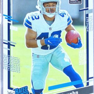 2023 Donruss Deuce Vaughn RC #324 Cowboys