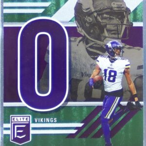 2023 Donruss Elite Justin Jefferson #SB-JJ8 Vikings Spellbound Green