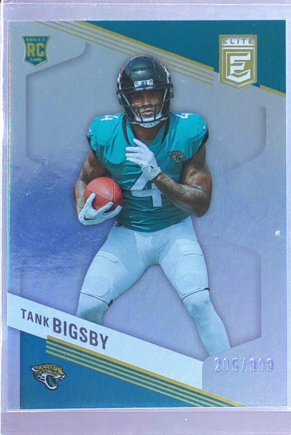 2023 Donruss Elite Tank Bigsby RC /999 #184 Jaguars