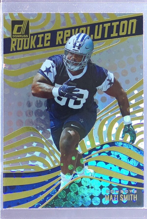 2023 Donruss Mazi Smith /100 RC #RR-20 Cowboys Rookie Revolution Cosmic