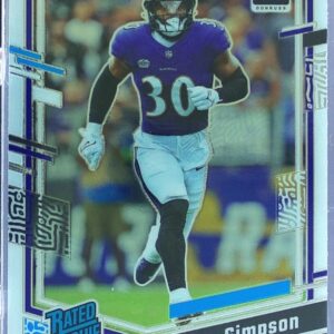 2023 Donruss Optic Trenton Simpson RC #209 Ravens