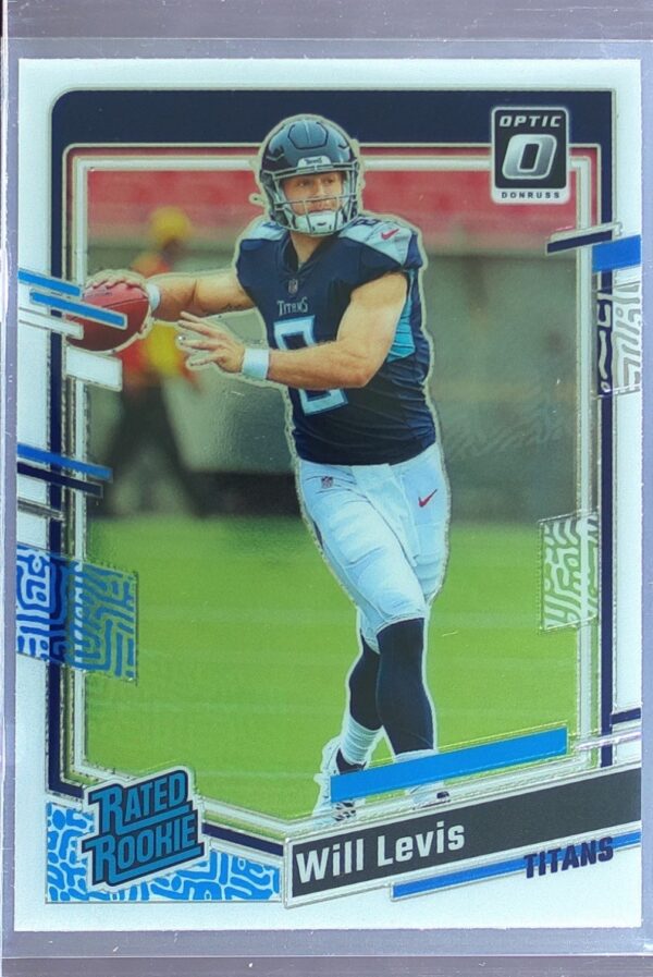 2023 Donruss Optic Will Levis RC #298 Titans