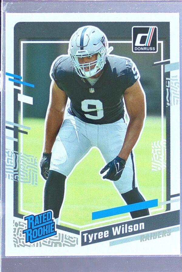 2023 Donruss Tyree Wilson RC #363 Raiders
