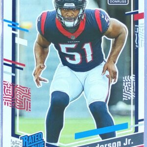 2023 Donruss Will Anderson Jr. RC #342 Texans