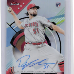 2023 Finest Graham Ashcraft AU #FA-GA Reds Finest Autographs