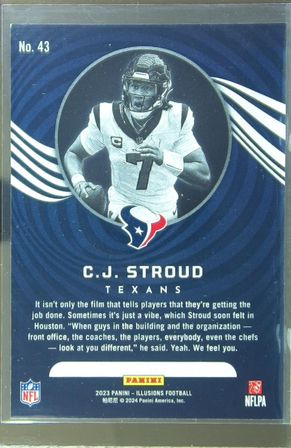 2023 Illusions C.J. Stroud Retail #43 Texans - Image 3
