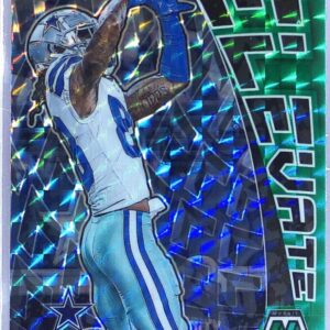 2023 Mosaic CeeDee Lamb #E-CDL Cowboys Elevate Mosaic Green