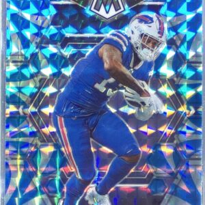 2023 Mosaic Gabriel Davis Reactive Blue Mosaic #23 Bills