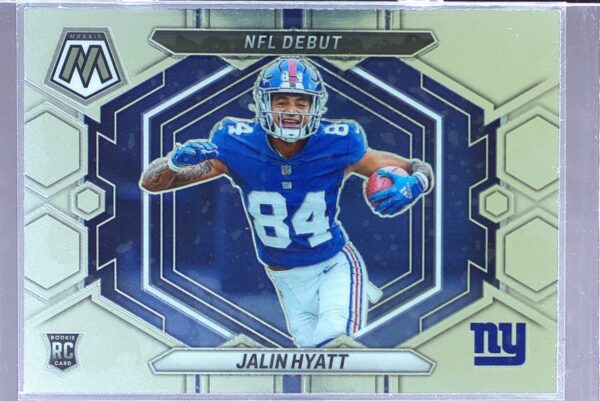 2023 Mosaic Jalin Hyatt RC NFL Debut #ND-17 Giants