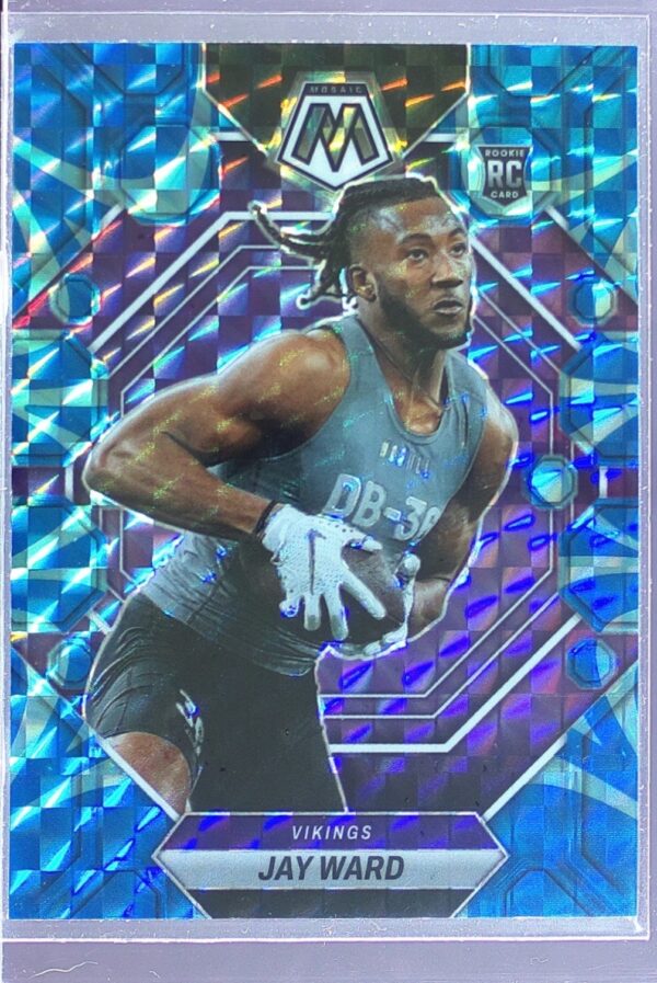 2023 Mosaic Jay Ward Reactive Blue Mosaic #332 Vikings