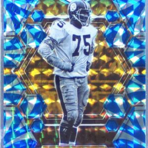 2023 Mosaic Joe Greene Reactive Blue Mosaic #210 Steelers