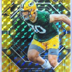 2023 Mosaic Lukas Van Ness Reactive Yellow Mosaic RC #342 Packers
