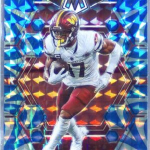 2023 Mosaic Terry McLaurin Reactive Blue Mosaic #246 Commanders