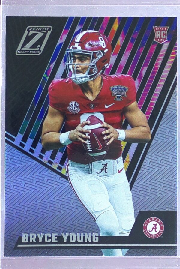 2023 Panini Chronicles Draft Picks Bryce Young RC #1 Tide Zenith