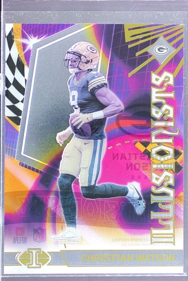 2023 Panini Illusions Christian Watson #2 Packers Illusionists