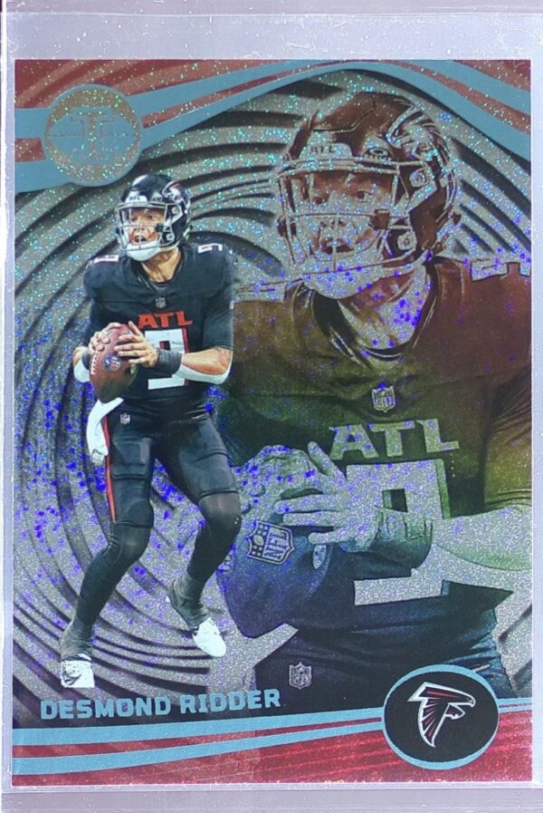 2023 Panini Illusions Desmond Ridder Dots Trophy Collection #4 Falcons