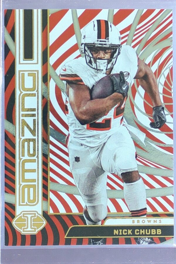 2023 Panini Illusions Nick Chubb #13 Browns Amazing