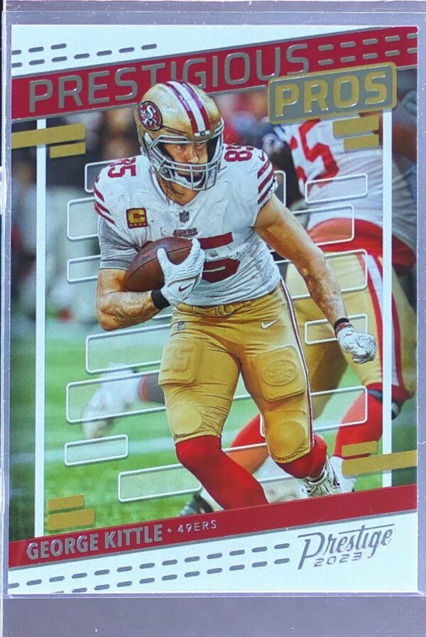 2023 Panini Prestige George Kittle #PP-17 49ers Prestigious Pros