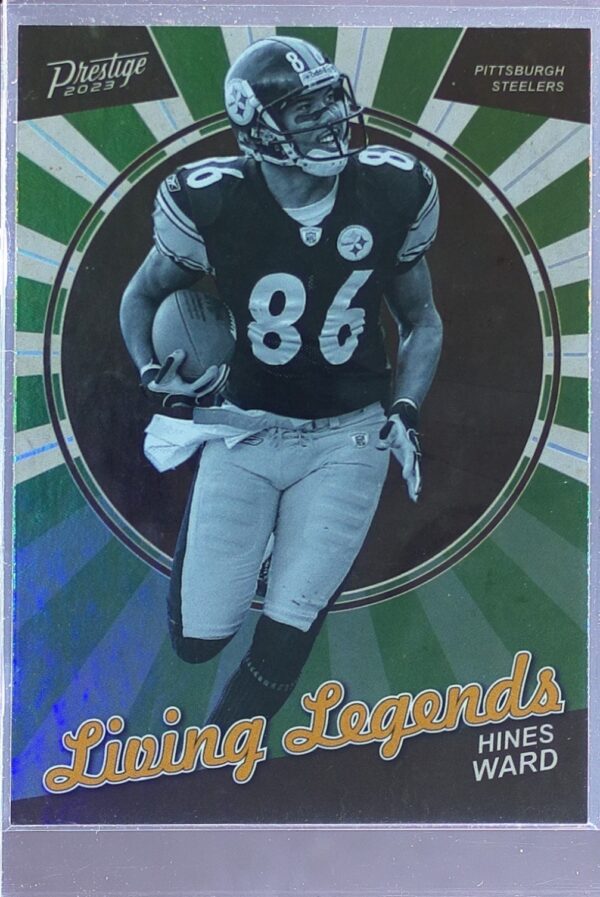 2023 Panini Prestige Hines Ward #LL-20 Steelers Living Legends