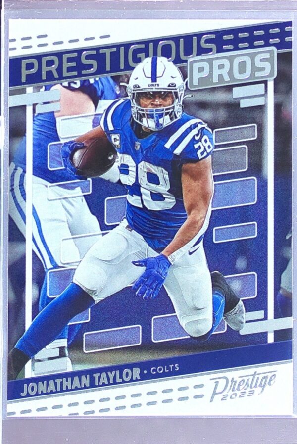 2023 Panini Prestige Jonathan Taylor #PP-7 Colts Prestigious Pros