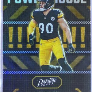 2023 Panini Prestige T.J. Watt #PH-20 Steelers Power House Xtra Points Platinum