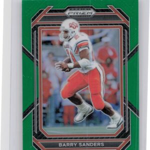 2023 Panini Prizm Draft Picks Barry Sanders Prizms Green #7 Cowboys