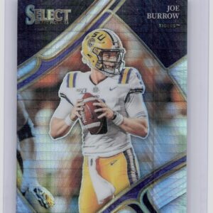 2023 Panini Select Draft Picks Joe Burrow Hyper Prizm #129 Tigers
