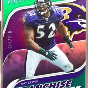 2023 Prestige Ray Lewis /149 #FF-4 Ravens Franchise Favorites Xtra Points Green