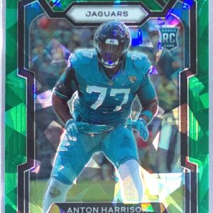 2023 Prizm Anton Harrison Green Ice RC #347 Jaguars