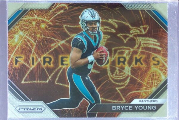 2023 Prizm Bryce Young RC #F-6 Panthers Fireworks