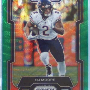 2023 Prizm DJ Moore Green Wave #47 Bears