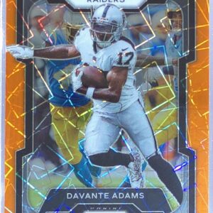 2023 Prizm Davante Adams Orange Lazer #174 Raiders