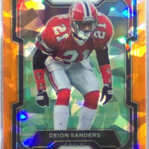 2023 Prizm Deion Sanders Orange Ice #15 Falcons