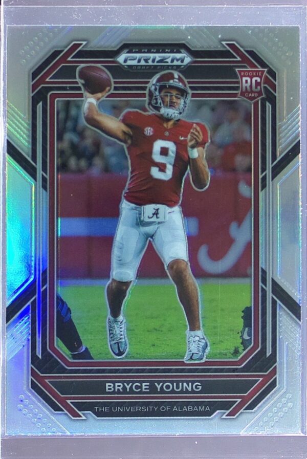 2023 Prizm Draft Picks Bryce Young Prizms Silver RC #101 Tide