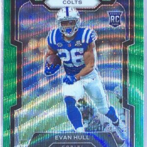 2023 Prizm Evan Hull Green Wave RC #344 Colts