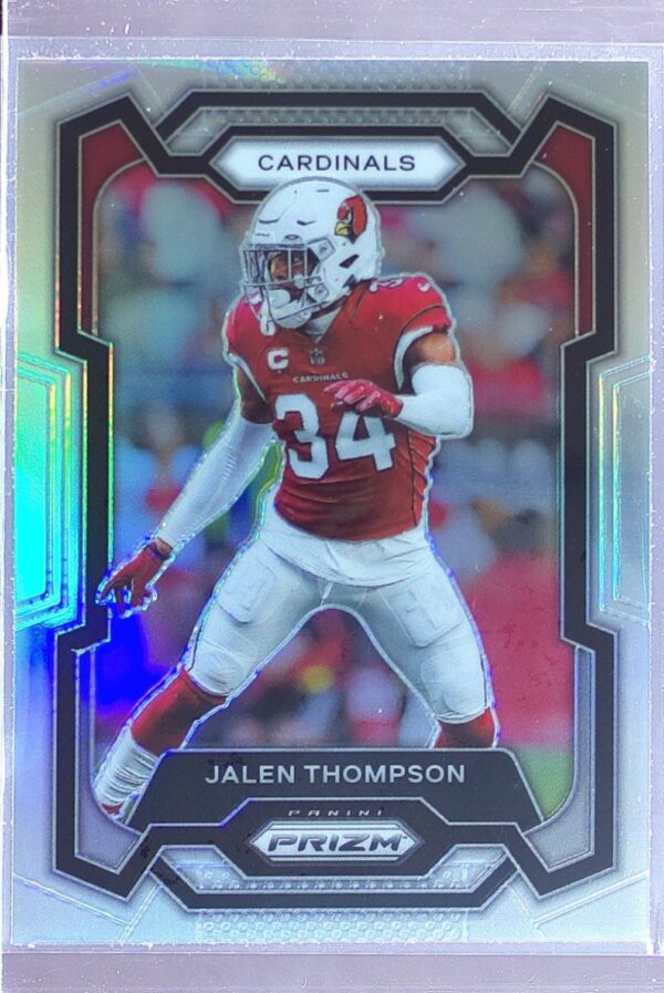 2023 Prizm Jalen Thompson Silver #8 Cardinals