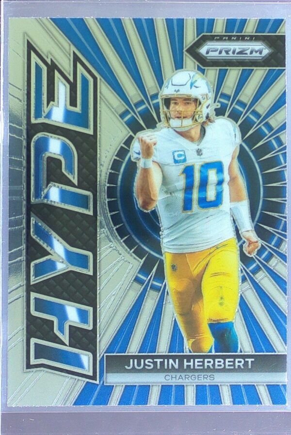 2023 Prizm Justin Herbert #H-4 Chargers Hype