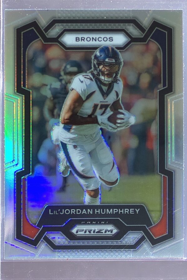 2023 Prizm Lil' Jordan Humphrey Silver #90 Broncos