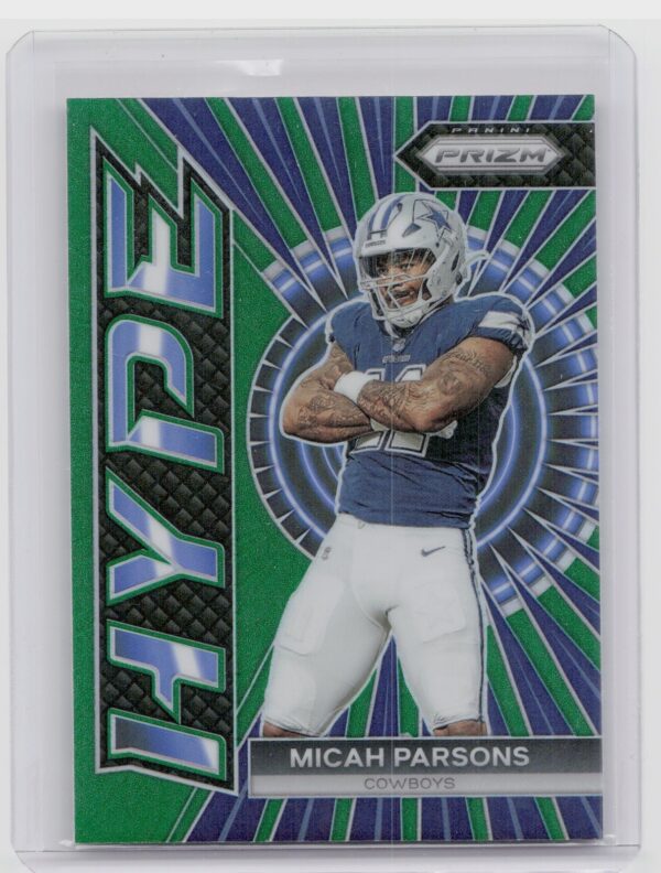 2023 Prizm Micah Parsons Hype Green #H-1 Cowboys