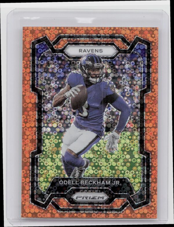 2023 Prizm Odell Beckham Jr. Disco #25 Ravens