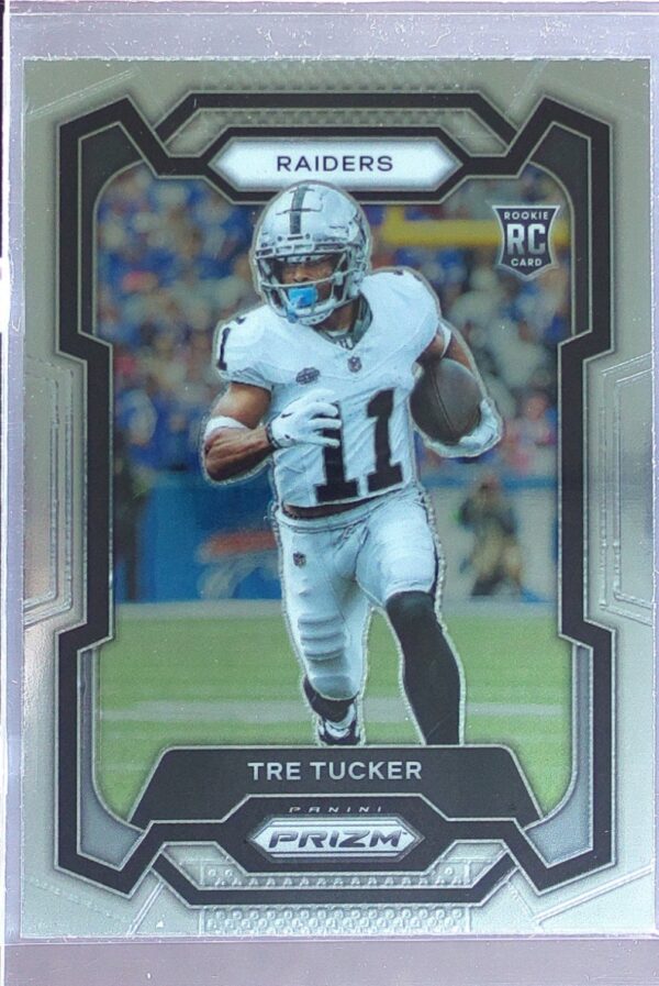 2023 Prizm Tre Tucker RC #362 Raiders