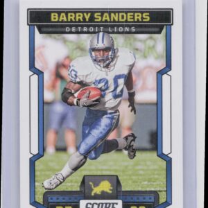 2023 Score Barry Sanders Gold #87 Lions