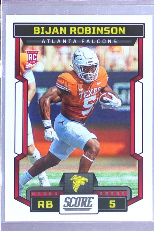 2023 Score Bijan Robinson RC #315 Falcons