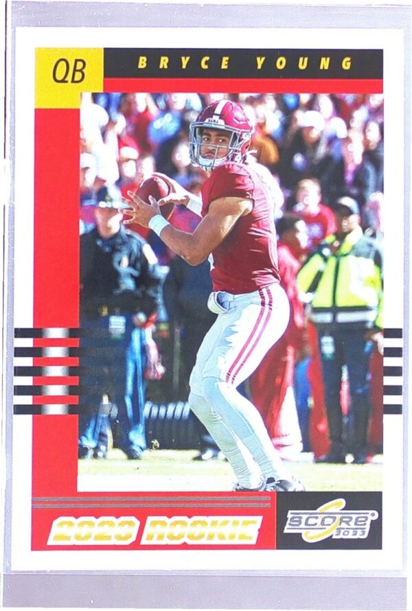2023 Score Bryce Young RC #1 Tide 2003 Throwback Rookies